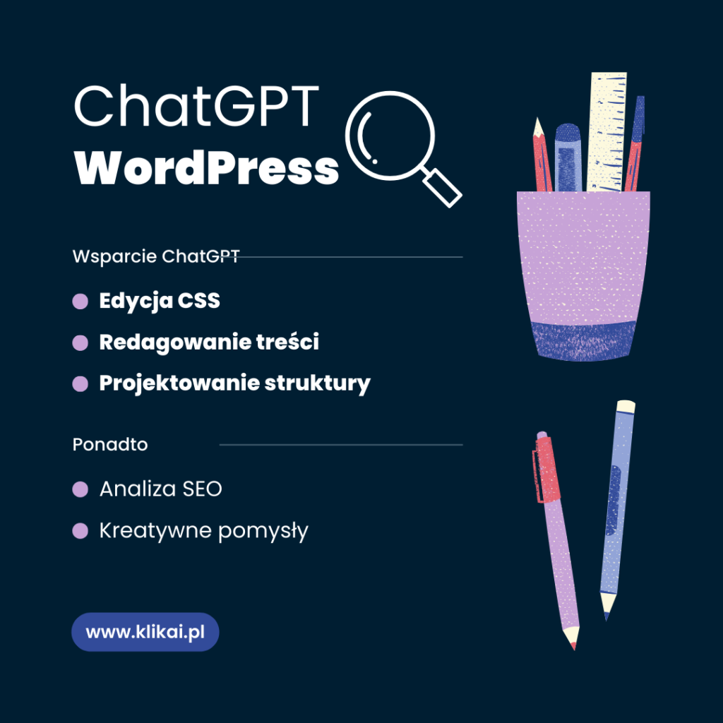 ChatGPT pomoże Ci zaprojektować i uruchomić witrynę WordPress